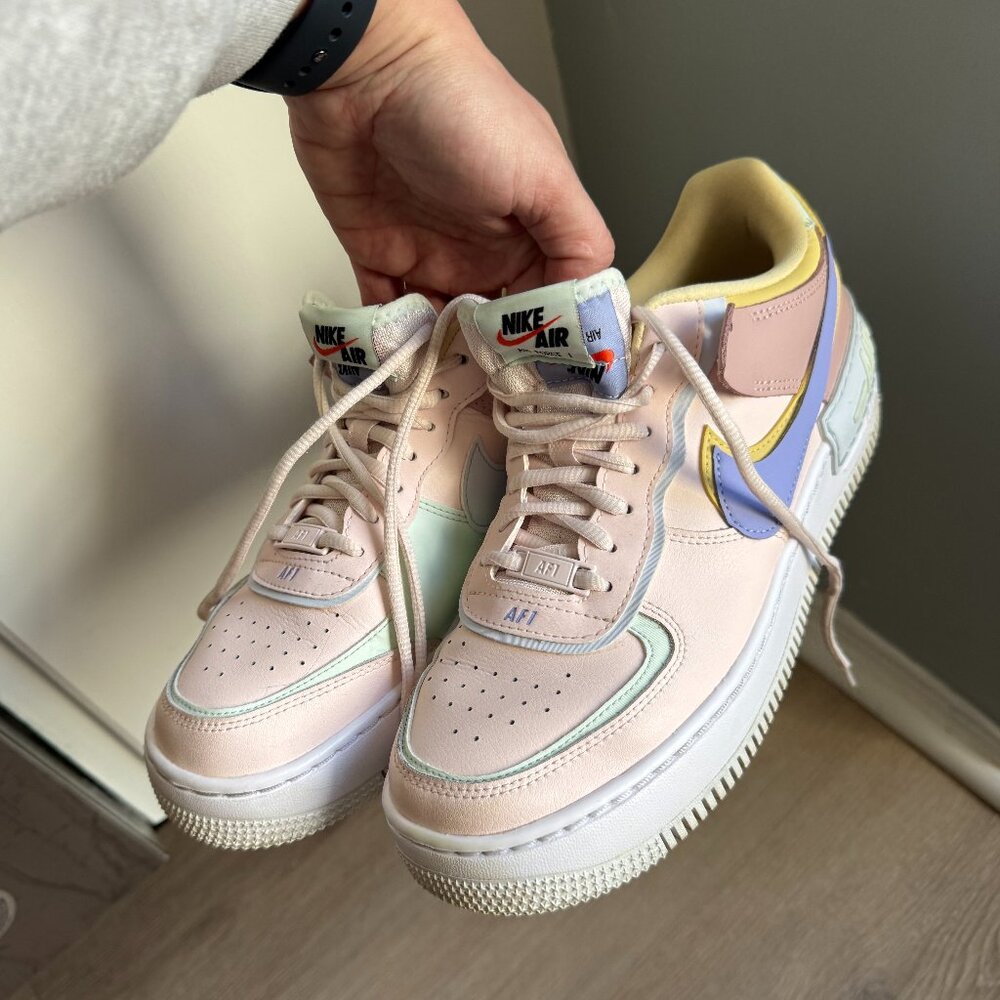 Nike Air Force 1 Shadow - Pink Multi Size 9.5